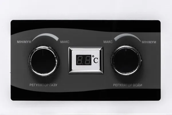 Заказать Газовая колонка Ardesto X2, 10 л/мин., 20 кВт, розжиг от батареек, дисплей, белый с доставкой