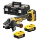 Шлифмашина угловая аккумуляторная DeWalt 18B XR Li-lon бесщеточная 125мм 3х5А·час 9000об·мин ЗП кейс 1.74кг