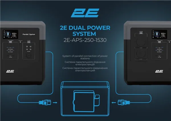 Система паралельного з’єднання електростанцій 2E Dual Power