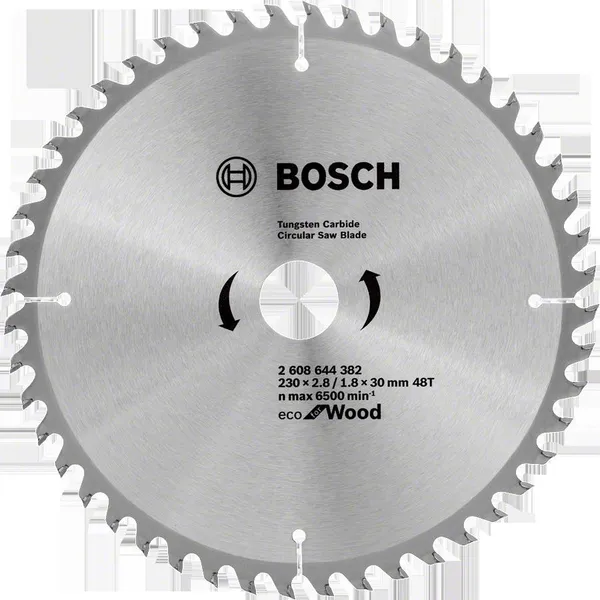 Диск пиляльний Bosch Eco for Wood 230x30-48T