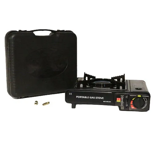 Портативная газовая плита (туристическая) керамический нагреватель с адаптером в кейсе [Оригинал] польская купить онлайн
