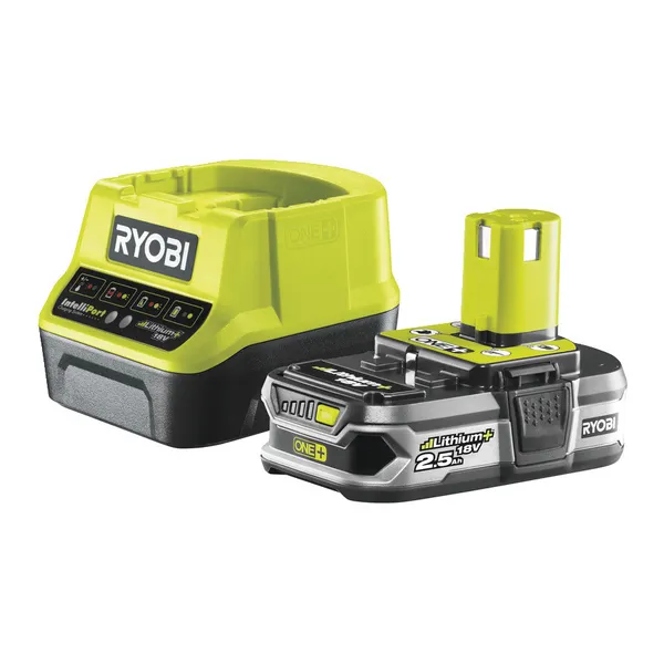 Акумулятор 18 В / 2.5 А*год + зарядний пристрій Ryobi ONE+ RC18120-125 фото №1