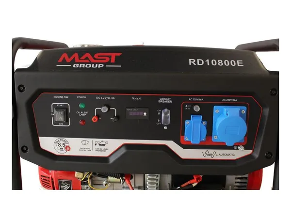 Купить Бензиновый генератор MAST GROUP RD10800E+ газовая плитка Orcamp CK-505+ электрический обогреватель Gardyer HE2000