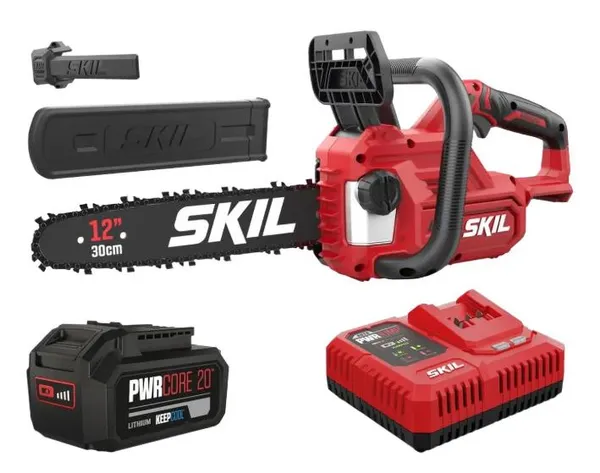 Пила ланцюгова акумуляторна SKIL 0534 CA безщіткова 20В акб 1х4А·год ЗП 30см 3.2кг