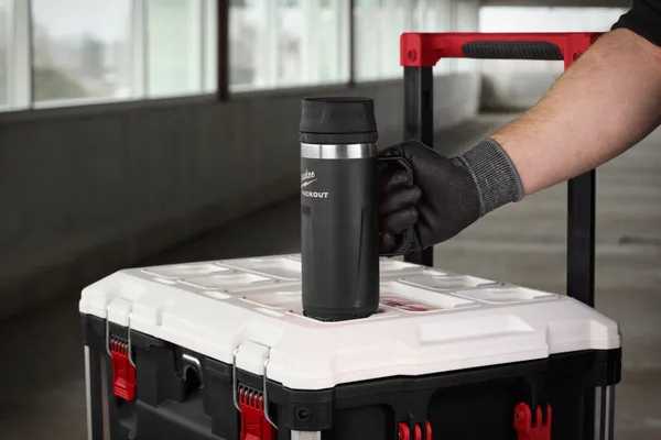 Термокухоль PACKOUT 355 мл чорний MILWAUKEE цена в Украине