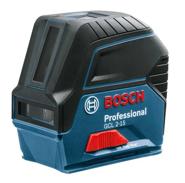 Нівелір лазерний Bosch GCL 2-15, до 15м, ±0.3мм/м, + RM1, 0.5кг