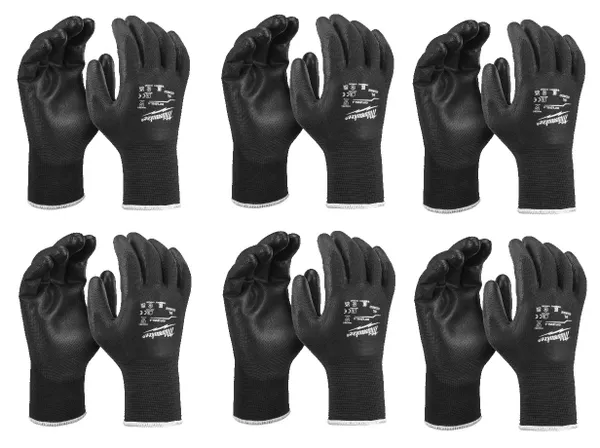 Рукавички робочі GENERAL 7/S - 12 пар MILWAUKEE 4932493238