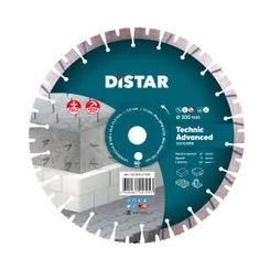 Круг алмазний відрізний Distar 1A1RSS 300 Technic Advanced фото