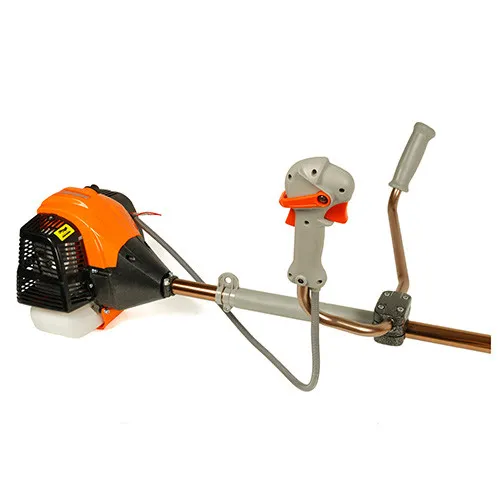 Купить Триммер бензиновый Rebiner GT-5600 для газона / Мотокоса портативная / Ручная косилка для травы со скидкой