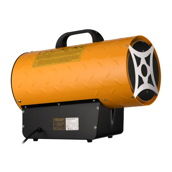 Теплова гармата газова 2E PowerHeat G30, 30кВт, 300м2, 750м3/год, IPX4, жовтий, 6.1кг в наявності