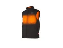 Жилет з підігрівом MILWAUKEE, M12 HPVBL2-0(M), чорний (розмір M) фото