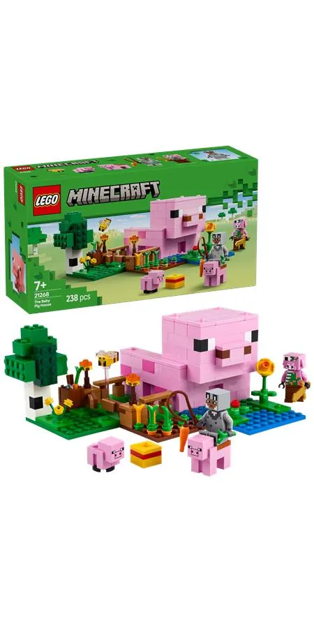 Конструктор LEGO Minecraft Будинок для поросят