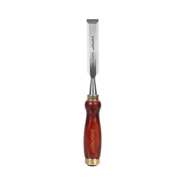 Стамеска Dnipro-M ULTRA з дерев'яною ручкою, CR-V 22 мм фото №1