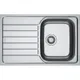 Мойка кухонная Franke Spark, нерж.сталь, прямоуг., с крылом, 780х500х340мм, чаша- 1, врезная, SKL 611-78, нерж декор