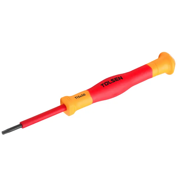 Викрутка Tolsen Premium Torx, прецизійна, діелектрична, T8х50мм