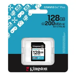 Карта пам'яті Kingston SD  128GB C10 UHS-I U3 V30 R200MB/s фото