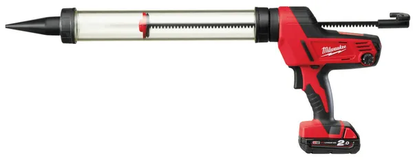 Пістолет для герметиків акумуляторний MILWAUKEE C18 PCG/600T-201B 600 мл 4933441808 (+1 акумулятор, зарядний пристрій, пластиков купить в Украине