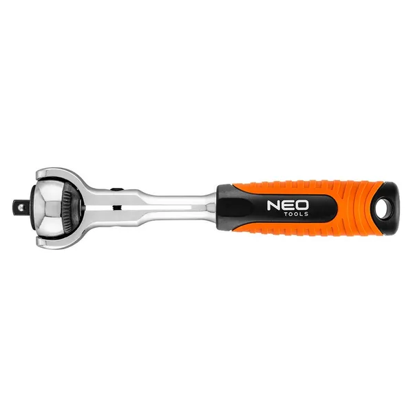 Ключ-тріскачка Neo Tools, 1/4", 72 зубців, 360°, CrV, 155мм