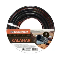 Поливальний шланг 1/2" (12.7 мм) 30 м тришаровий армований Rebiner RK123 фото