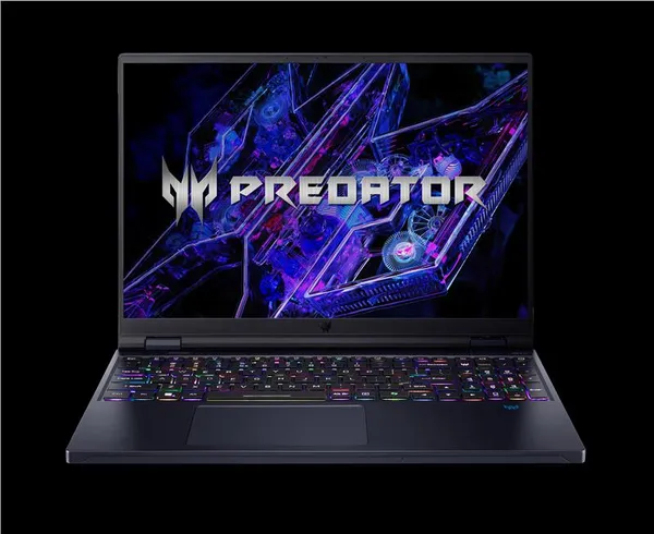 Ноутбук Acer Predator Helios 16 PH16-72 16" WQXGA, Intel i9-14900HX, 32GB, F1TB, NVD4070-8, Lin