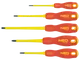 Отвертки Neo Tools, набор 5шт, диэлектрическая, SL,PH, сталь CrMo