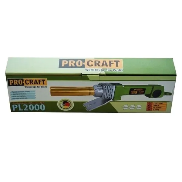 Купить Паяльник для пластиковых труб Procraft PL2000