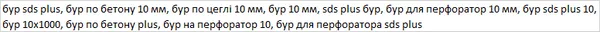 Бур по бетону 10×1000 мм SDS-Plus Maxidrill 210-100 купить в Украине