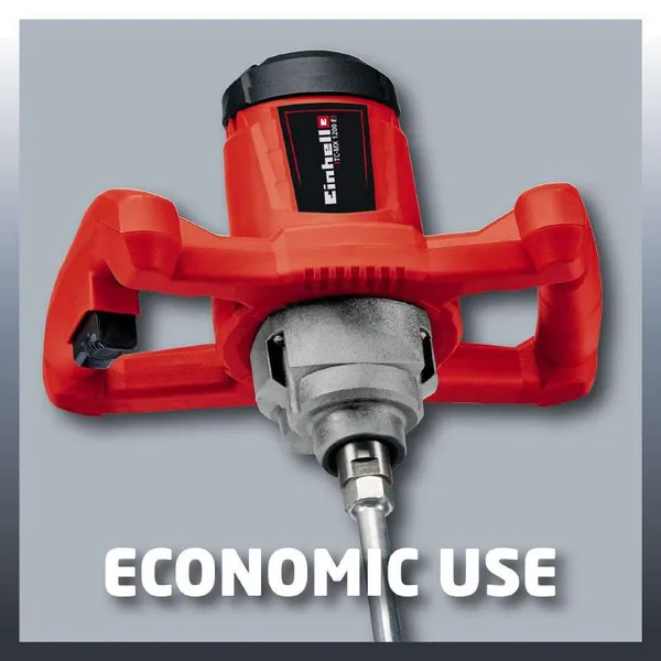 Миксер строительный Einhell TC-MX 1200 E, 1200Вт, 0-680об/мин, М14, 2.7кг купить в Украине