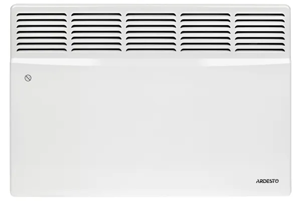 Купить Конвектор электрический ARDESTO СН-1500ECW, 15 м2, 1500 Вт, закрытый нагрев. элемент, дисплей, недельный программатор, IP24, белый