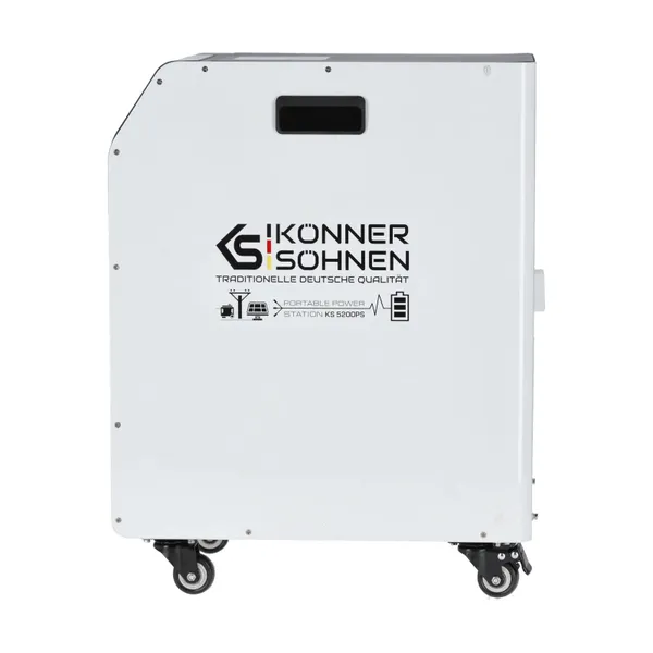 Купить Портативная электростанция Konner&Sohnen KS 5200PS, 5200Вт, 5120Вт·ч, LifePo4, UPS, 56кг
