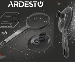 Електрична щітка-масажер ARDESTO для обличчя та тіла, акумулятор, USB Type-C , 4 режими, чорний фото