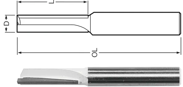 Пряма фреза Makita D-47400 купити в Україні