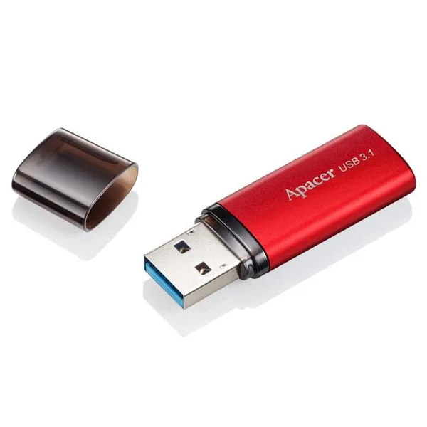 Накопичувач Apacer 128GB USB 3.2 Type-A AH25B Червоний