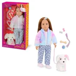 Кукла Our Generation Скайлар со щенком Боу и аксессуарами 46см фото