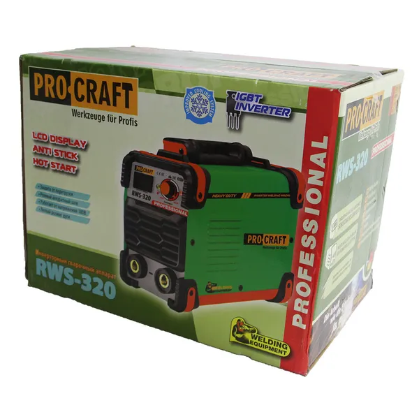Заказать Инвертор сварочный Procraft RWS-320 с доставкой