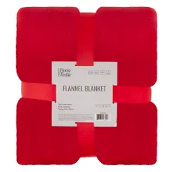 Плед ARDESTO Flannel 160х200см, 100% поліестер, червоний фото