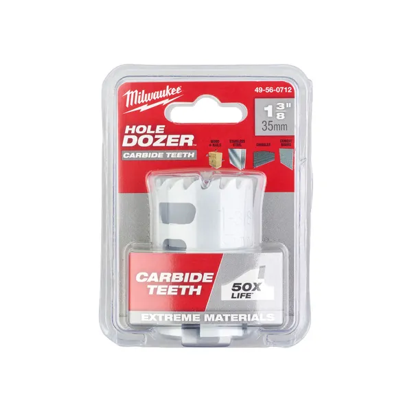 Коронка Bi-Metal Carbide MILWAUKEE, діаметр 35мм цена в Украине