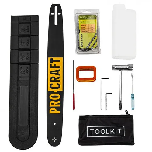 Бензопила шина 45 см, 3.8 кВт Procraft K450L відгуки