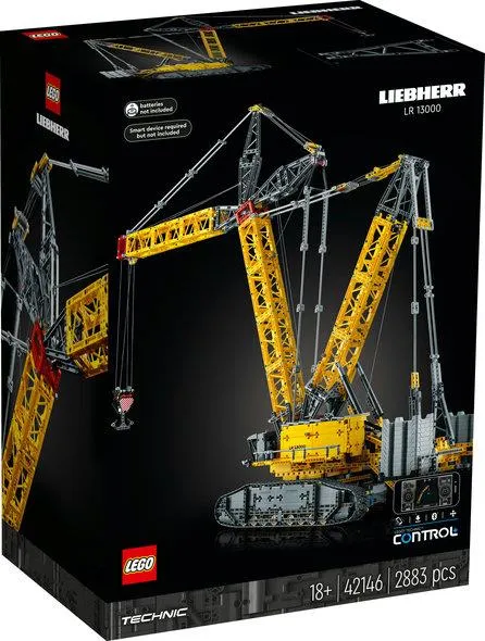 Конструктор LEGO Technic Гусеничний підйомний кран Liebherr LR 13000