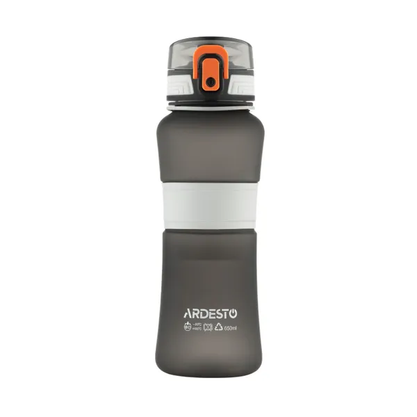 Бутылка для воды ARDESTO Balance 650мл, пластик, черный отзывы