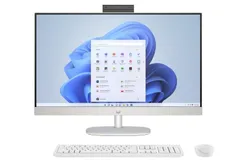 Комп'ютер персональний моноблок HP All-in-One 27" FHD IPS AG, AMD R5-7520U, 16GB, F512GB, UMA, WiFi, кл+м, DOS, білий фото