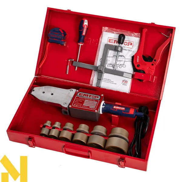 Паяльник для пластиковых труб EMTOP EPTW15001