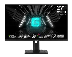 Монітор MSI 27" G274QPX 2xHDMI, DP, USB-C, Audio, IPS, 2560x1440, 240Hz, 1ms, sRGB 136%, G-sync, Pivot, HDR400 фото