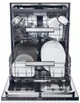Посудомийна машина Haier вбудована, 16компл., A+++, 60см, дисплей, інвертор, 3й кошик, білий