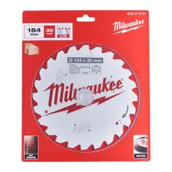 Диск пиляльний PFTE THIN KERF MILWAUKEE, O184х30х1,6мм, 24 зуб. фото