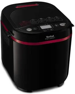 Хлебопечка Tefal PainPlaisir 650Вт, программ-17, макс.вес -1кг, форма-прямоугольник, пластик, черный фото