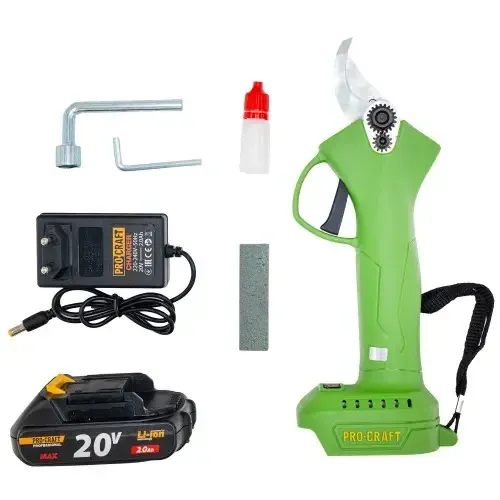 Замовити Акумуляторний сікатор безщітковий Procraft ES-18LiB акумуляторні ножиці з доставкою