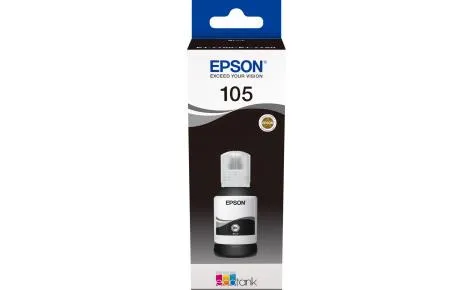 Контейнер з чорнилом Epson 105 EcoTank L7160/L7180 black pigm