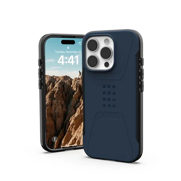 Чохол UAG для iPhone 16 Pro, Civilian Magsafe, Mallard