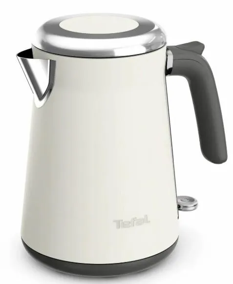Электрочайник Tefal Collection 1.7л, Strix, нерж. сталь, белый